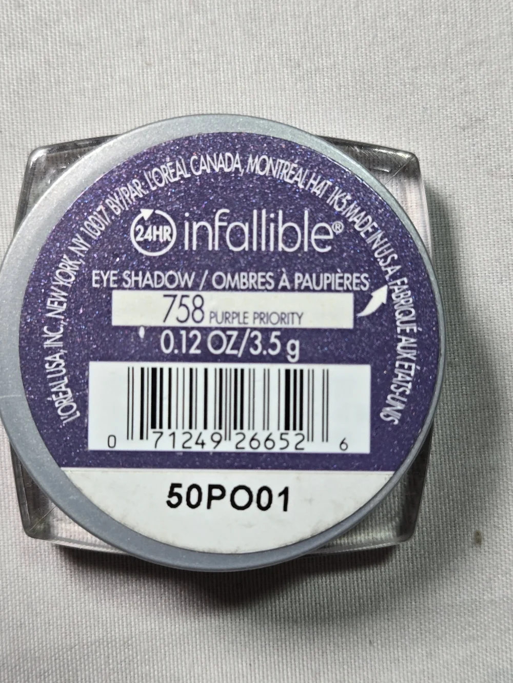 LOreal vibrant purple